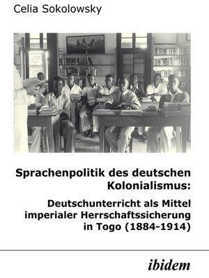 cover image of Sprachenpolitik des deutschen Kolonialismus